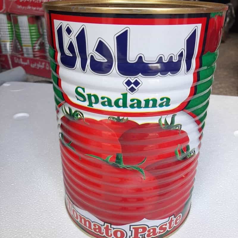 تصویر 3 از رب گوجه فرنگی اسپادانا محصولی خوش رنگ و خوش طعم برای انواع غذاهای ایرانی